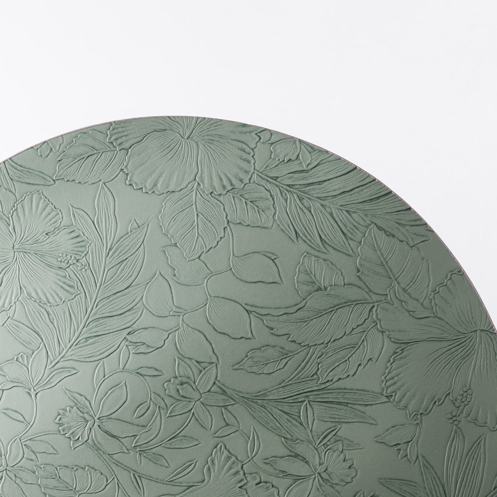 Yiwu Серветка сервірувальна на стіл кругла Ø38 (см) Зелена HP-35-8GR Коломия - фото 4