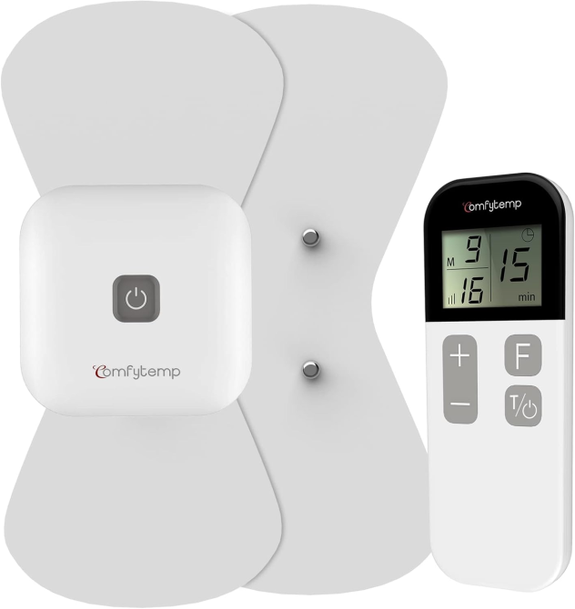 Бездротовий міостимулятор Comfytemp TENS для зняття болю, 15 режимів, 16 рівнів, акумуляторний, портативний Київ - фото 1