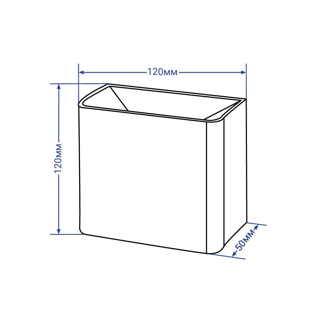 Архітектурний світлодіодний накладний світильник Feron DH028 3Вт 4000K коричневий Харьков - изображение 2