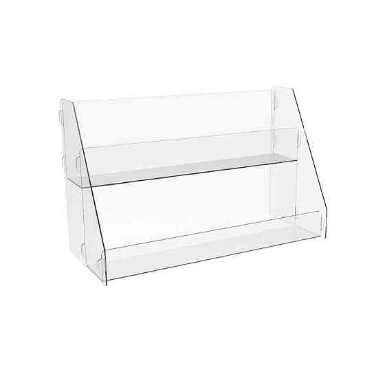 Товарная горка EKOSTAR на 2 ячейки из акрила Киев