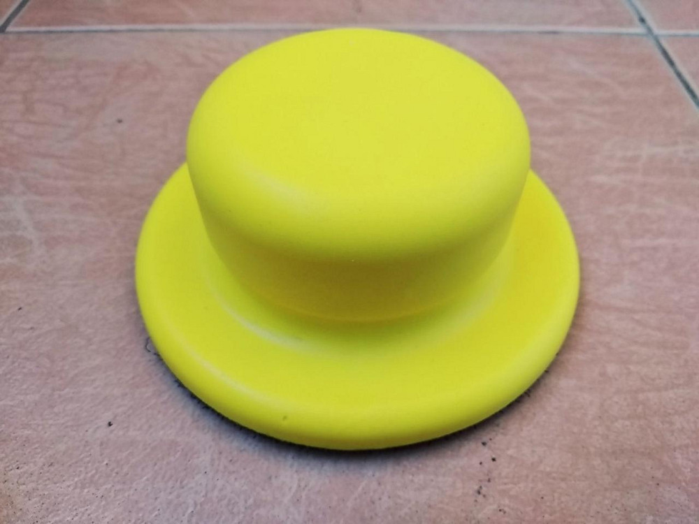 Ручной шлифовальный блок ∅150 круглая ручка Полтава - изображение 1