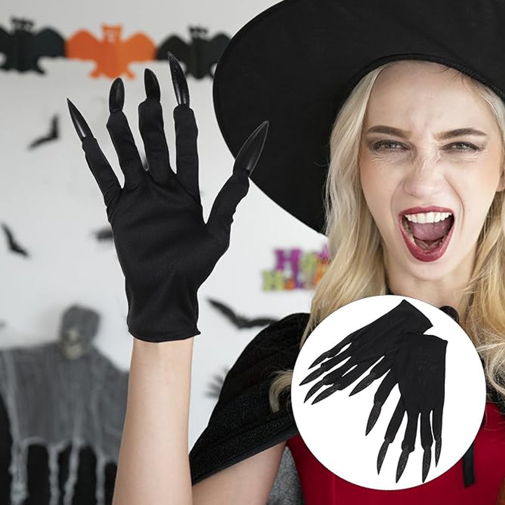 Короткие перчатки с когтями,Черные SBR Киев - изображение 2