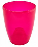 Вазон Орхідея 15*17см малиновий прозорий Алеана Житомир - изображение 2