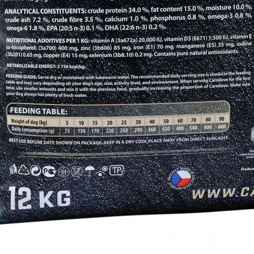 Корм сухий Carnilove Fresh Carp and Trout for Adult dogs для дорослих собак усіх порід з коропом та фореллю 12 кг Київ
