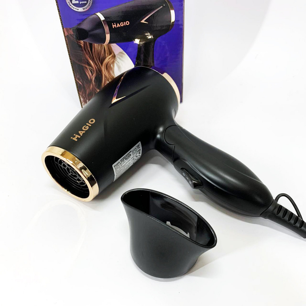 Фен практичний Magio, Жіночий потужний фен для укладання волосся для укладання локонів IR-17 Львів - фото 1