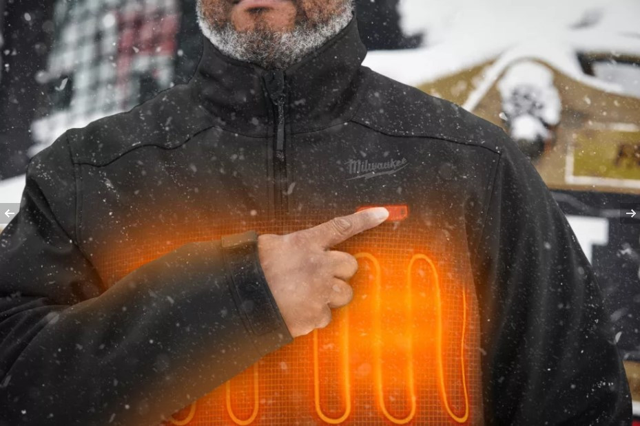 Куртка з підігрівом розмір 