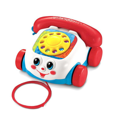 Развивающая игрушка Fisher-Price Іграшка-каталка "Веселий телефон" Fisher-Price (FGW66) Винница - изображение 1