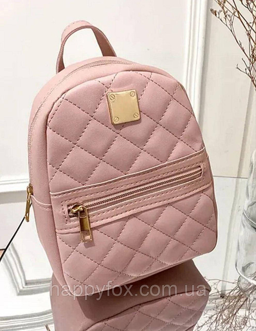 Рюкзак жіночий міні шкіряний Львів - фото 1