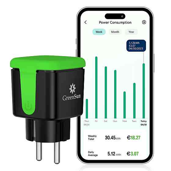 Розумна вулична розетка GreenSun PE-01E Луцьк