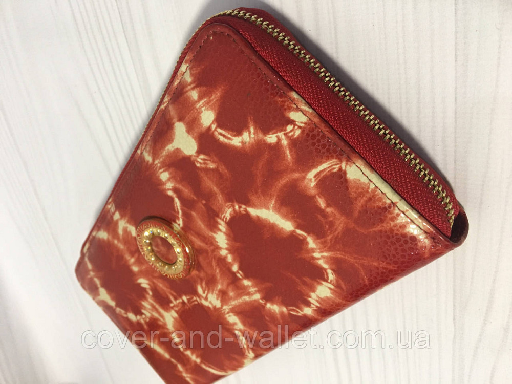 Модний жіночий гаманець на блискавці червоного кольору Moro Jenny Київ - фото 7