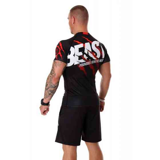 Мужская футболка стрейч Poundout Gear BEAST SUB-SKIN tech, L Луцк