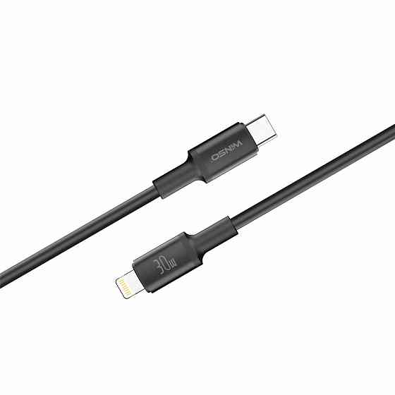 Кабель Winso Pro Type-C to Lightning 30W TPE 1,2м чорний Львів