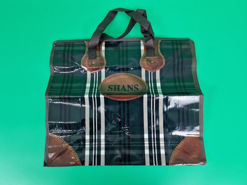 Сумка господарська, поліпропіленова, з кольоровим малюнком No2 Щільна (44x38x18) (1 шт.) Харків - фото 1