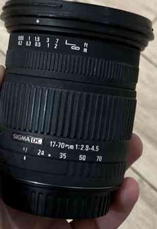 Объектив: Sigma 17-70mm. F2.8 Харьков
