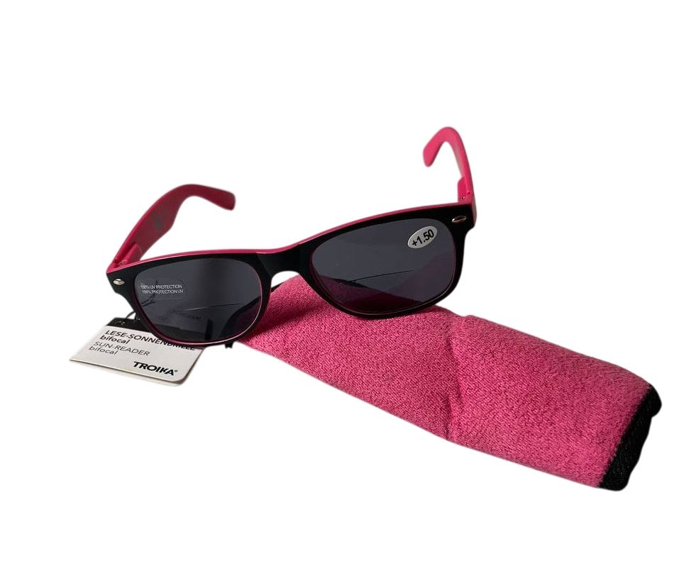 Солнцезащитные очки розовые Troika Ровно - изображение 1