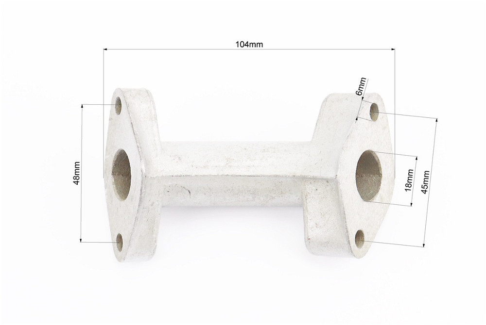 Патрубок карбюратора (алюміній), d - 1mm, h - 92mm Киев - изображение 3