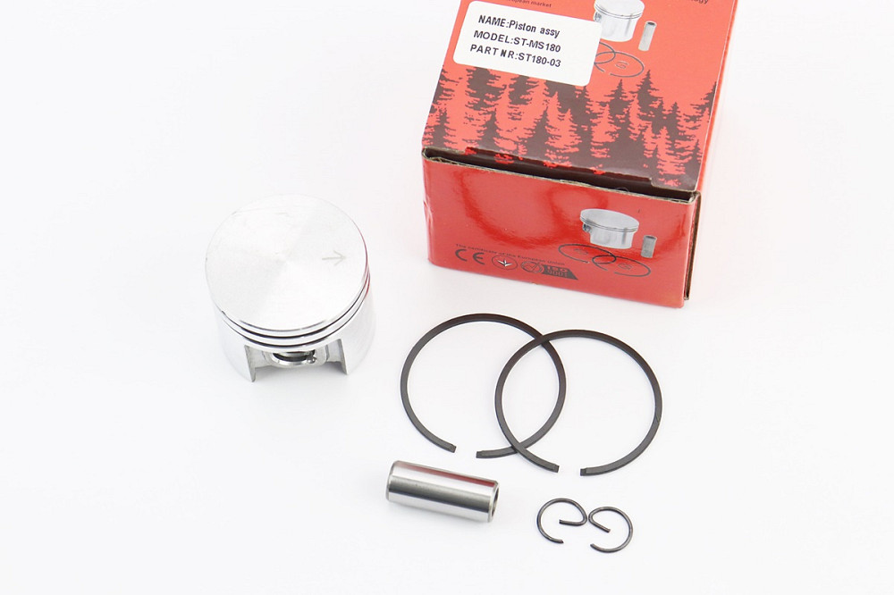 Поршень к-кт MS-180 38mm (палець 10mm) Киев - изображение 1