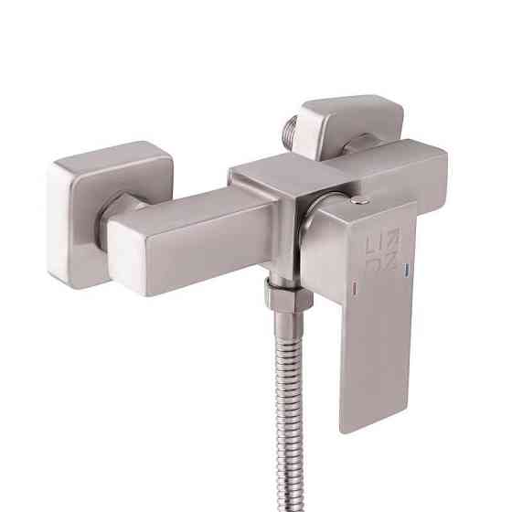 Змішувач для душу Lidz (NKS) 10 30 010 з душовим гарнітуром (LIDZNKS103001000) сатин Київ