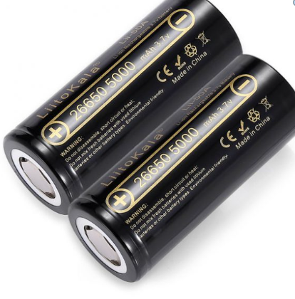 Аккумулятор LiitoKala 26650 5000мАч для вейпов и фонарей Киев