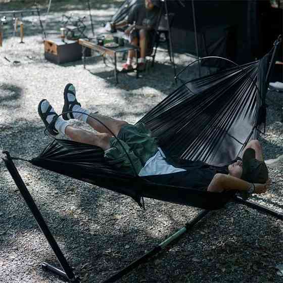 Гамак 3-в-1 з москітною сіткою Naturehike CNH22HJ001, 210T polyester, темно-зелений Київ