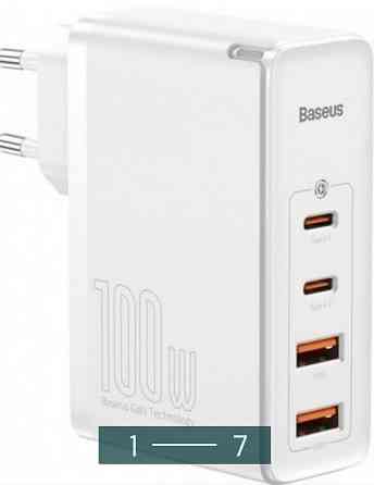 Зарядний пристрій: Baseus GEN 2 Pro Quick Charger.100W Київ