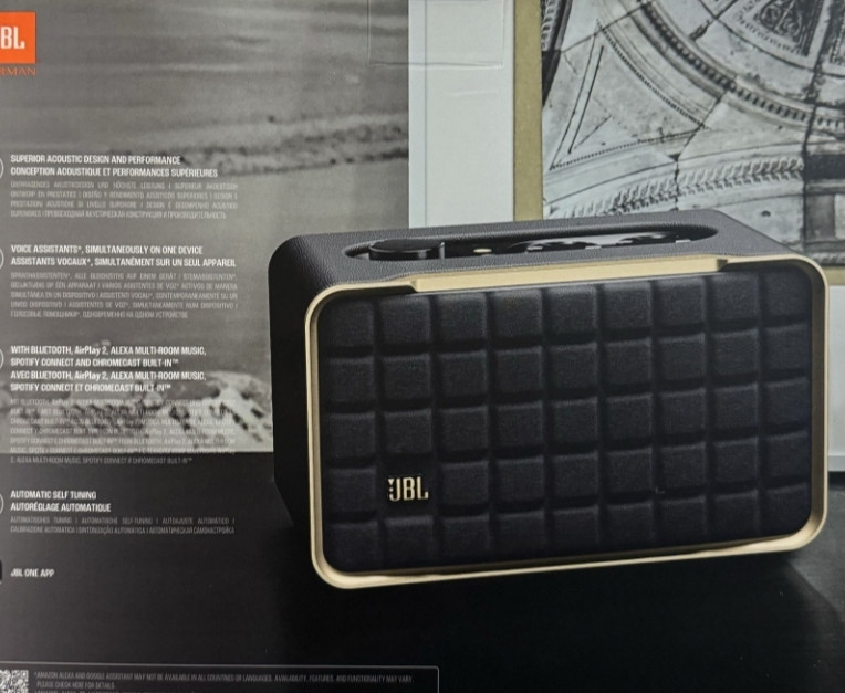 Ретро- Колонка JBL Authentics 200 з Wi-Fi та Bluetooth (JBLAUTH200BLKEP) Київ - фото 3