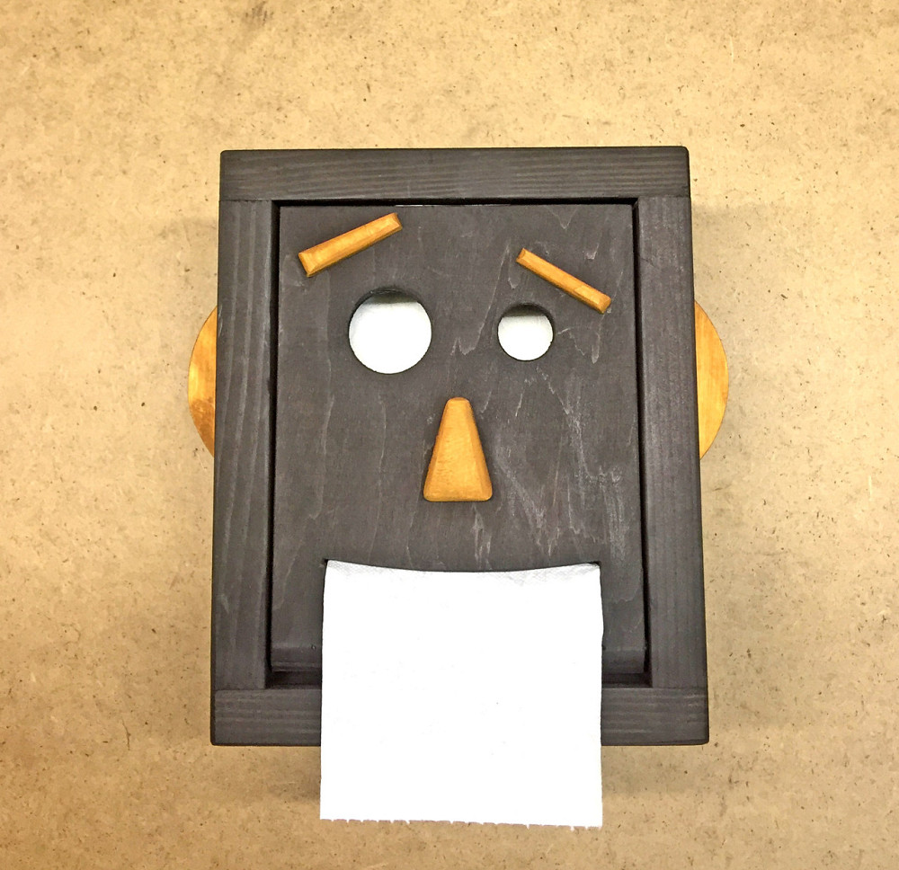 Тримач для туалетного паперу "Джон Сільвер" венге Миколаїв - фото 2