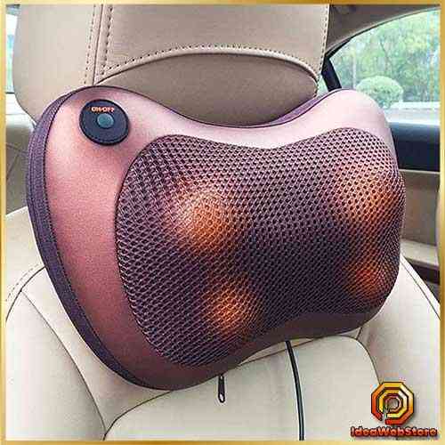 Масажна подушка для авто та дому Car and Home для розслаблення м'язів шиї та спини Київ