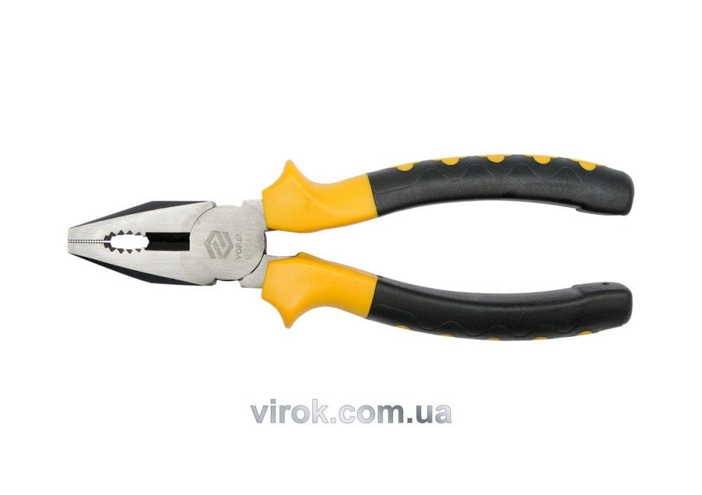 Плоскогубці універсальні VOREL з ізольованими ручками, l= 160 мм  [6/60] Одесса - изображение 1