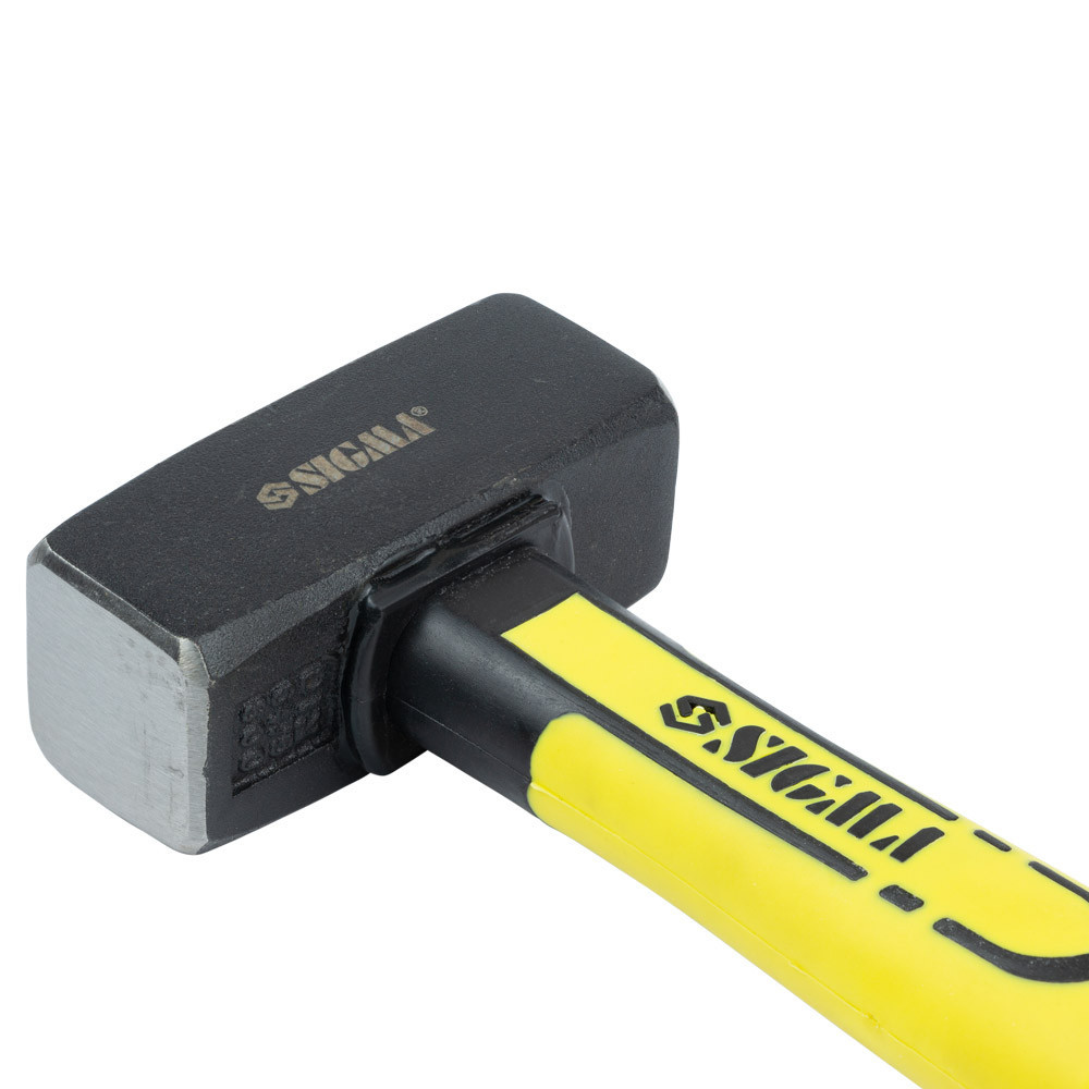 Кувалда 800г фибергласовая ручка SIGMA (4311081) Ровно - изображение 3