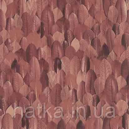 Обои виниловые на флизелине Marburg 31734 Imagine листья бордовые алые красные Киев