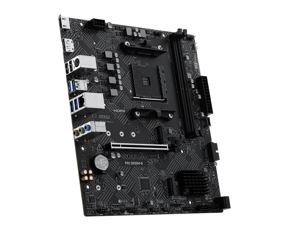 Материнська плата MSI Pro B550M-B Socket AM4 ( 14193 ) Харків - фото 2
