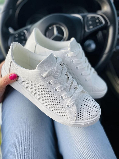 Masis Кеди жіночі MASIS 9001 ST білі (весна-літо, шкіра натуральна) (5017) Коломыя - изображение 3