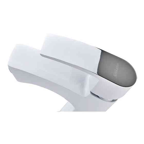 Смеситель для умывальника Mixxus Magnum 001 (Nut) White-Chrome (MI6201) Киев