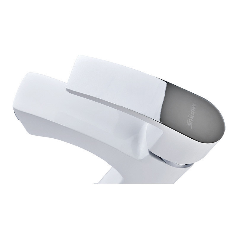 Смеситель для умывальника Mixxus Magnum 001 (Nut) White-Chrome (MI6201) Киев - изображение 3