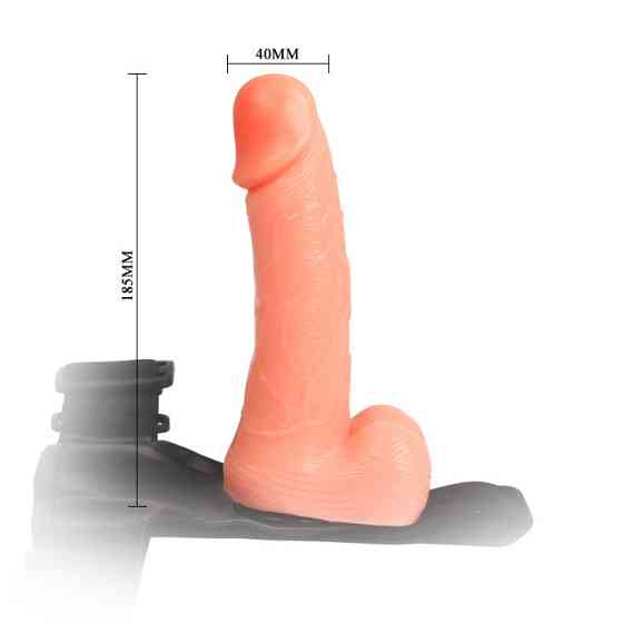Страпон - Ultra Passionate Harness, 18.5 см Sex Aura Київ