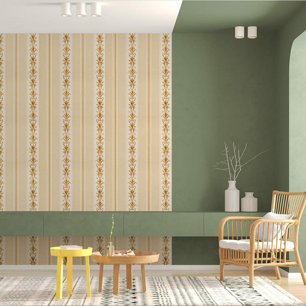 Панель стеновая 3D 700х700х4мм Золотой орнамент SW-00001999 Киев - изображение 5