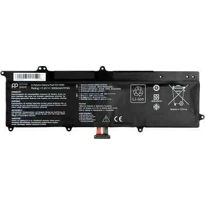 Аккумулятор для ноутбука Asus VivoBook S200E Series (C21-X202) 7.4V 5000mAh PowerPlant (NB430888) Винница