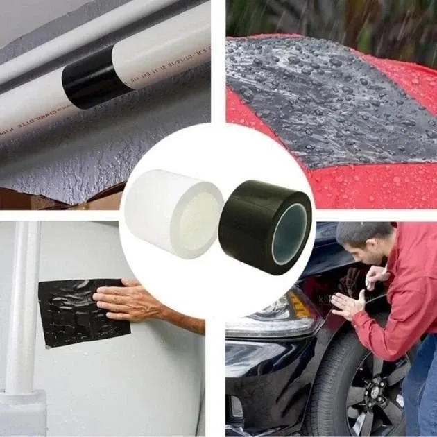 Водонепроникна ізоляційна стрічка FLEX TAPE 150x20 см Київ - фото 5