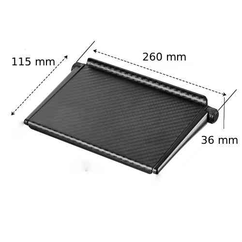 Полка на телевизор монитор, M 26x11.5x3.6см регулируемая подставка, Screen Top Shelf Винница
