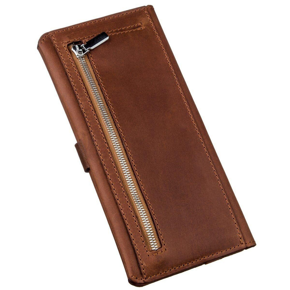 Гаманець чоловічий з вінтажної шкіри SHVIGEL 16208 Коричневий Київ - фото 6