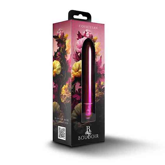 Вибропуля Rocks Off Boudoir RO-90mm Courtesan, 10 режимов Sex Aura Киев