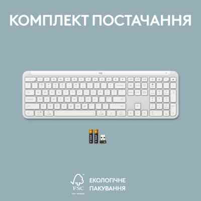 Клавиатура Logitech K950 Bluetooth/Wireless UA Off-White (920-012466) Винница