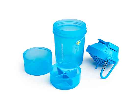 Шейкер спортивний SmartShake Original2GO 600ml Neon Blue Каменское