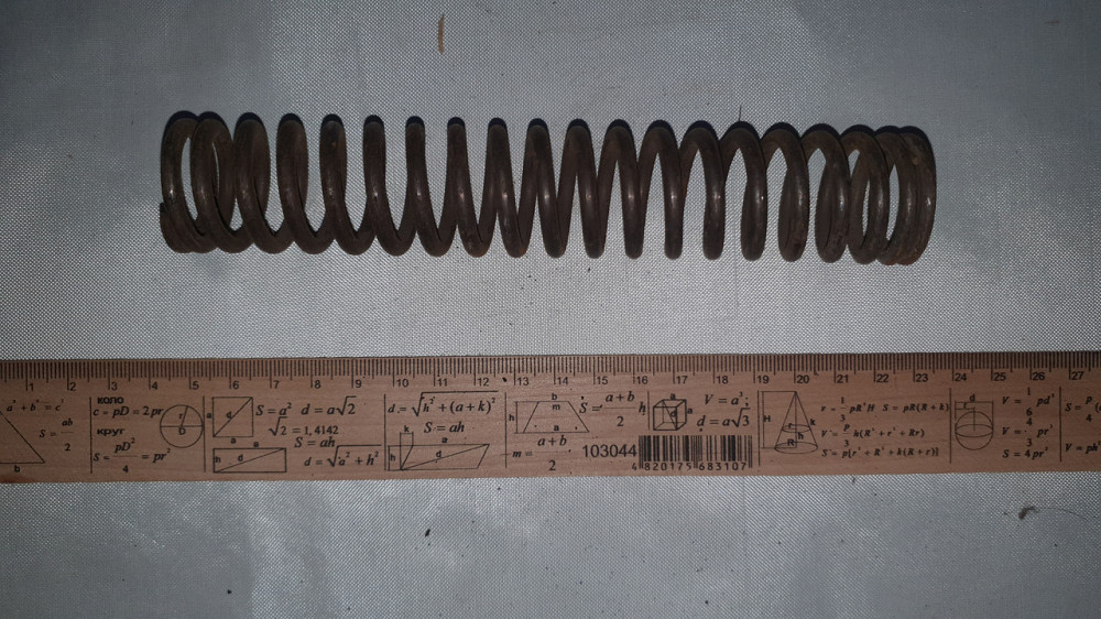 Пружина стиснення 31.6х170х4 мм. СССР. Харків - фото 2