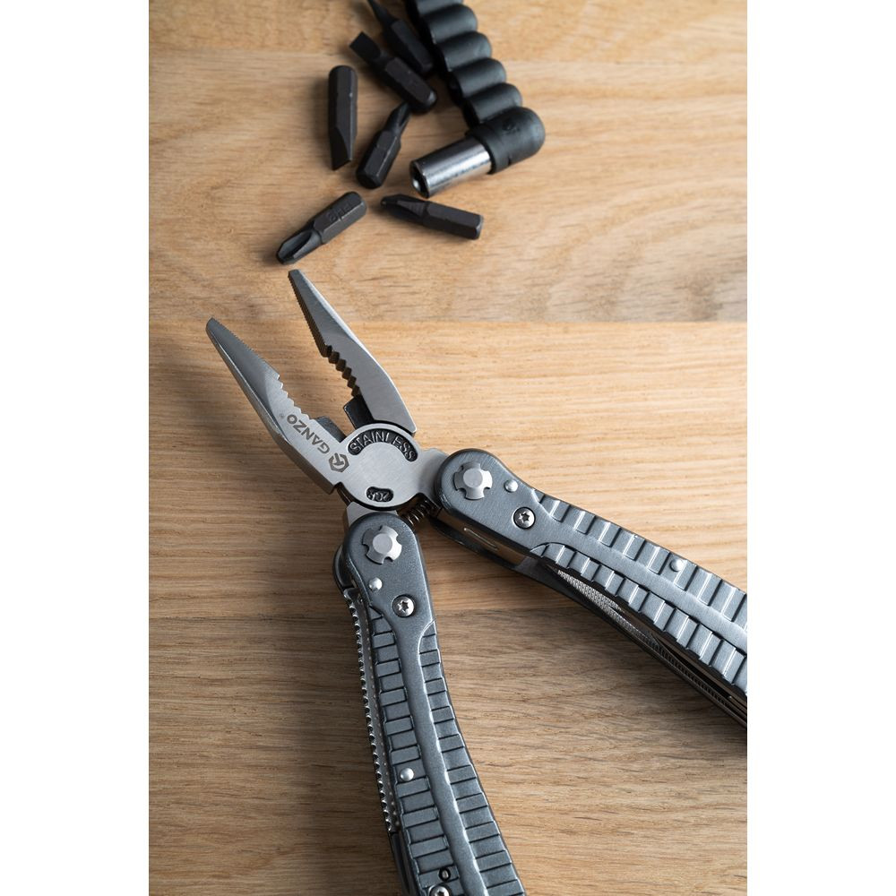Мультитул Ganzo G105, (16.5 см) 22 функції + біти та чохол Київ - фото 12