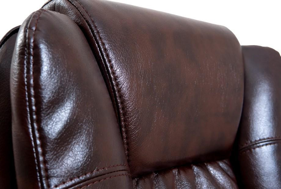 Офисное Кресло Руководителя Richman California Madras Dark Brown Хром М2 AnyFix Коричневый Киев - изображение 6