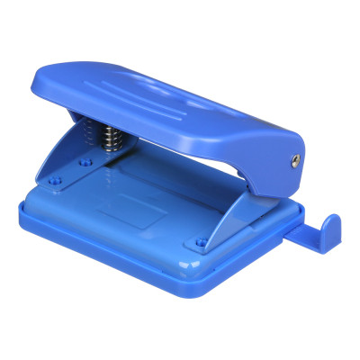 Дырокол Buromax пластиковый, до 20 листов, 120 х 82 х 53 мм, синий (BM.4017-02) Винница - изображение 2