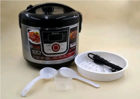 Многофункциональная мощная Мультиварка Скороварка Пароварка Рисоварка 5 л 12 режимов Domotec MS-7726 1500 Ватт Одесса