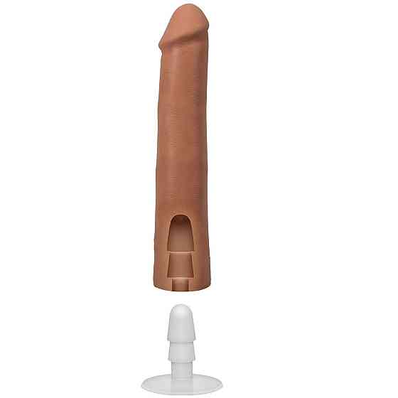 Фалоімітатор Doc Johnson The Realistic Cock ULTRASKYN - 9 Inch Caramel Sex Aura Київ